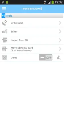 Radardroid Lite android App screenshot 0